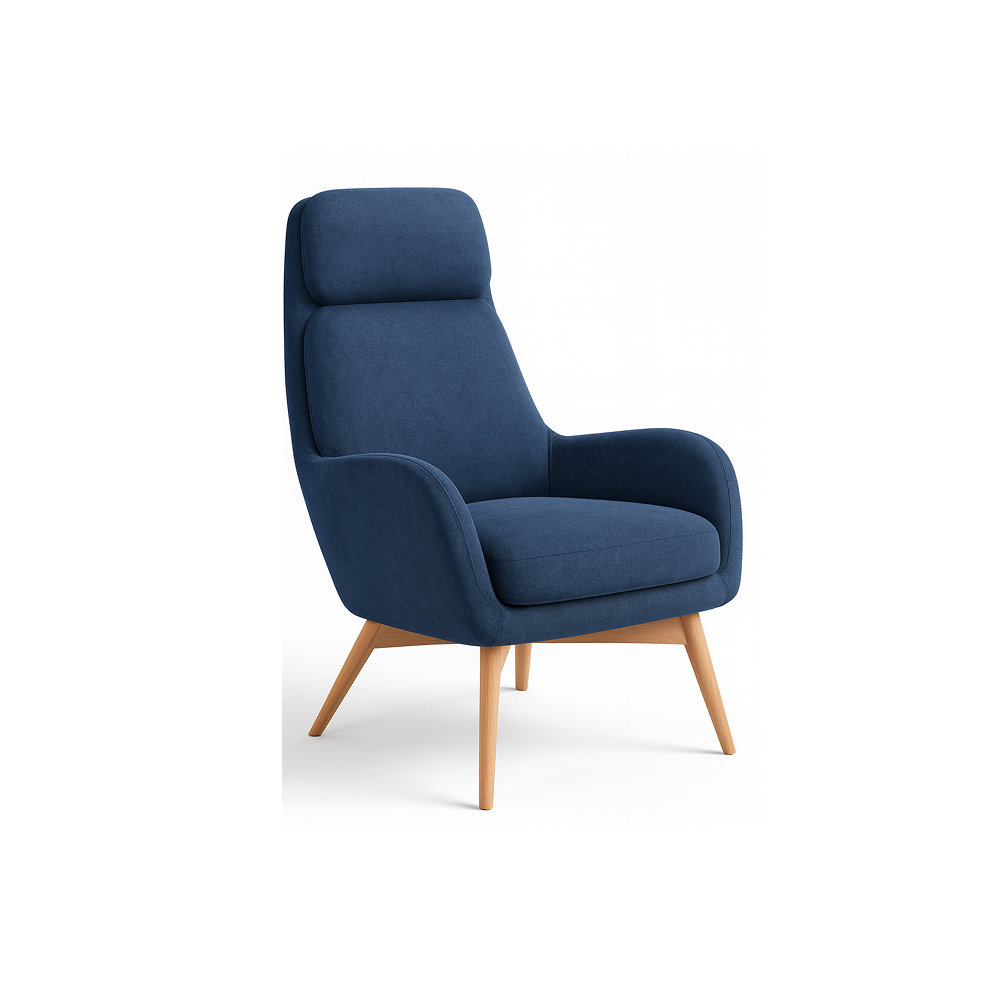 REST LC-03 Lounge chair Endell 15 Blue