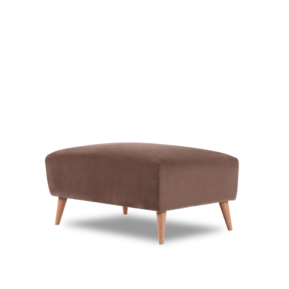 HYGGE Rectangular pouf Priority 235 Brown