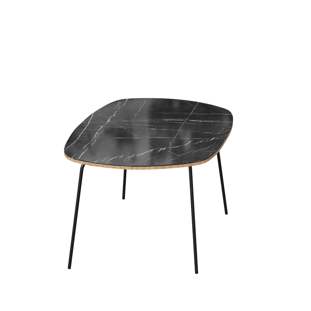 Coffee table type 2 high color Pietra stone black
