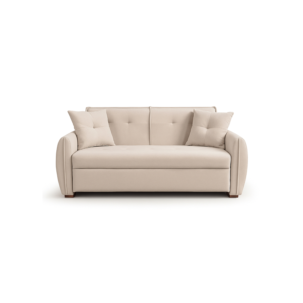 PLANT Folding 2-seater sofa Priority 233 Beige Brown