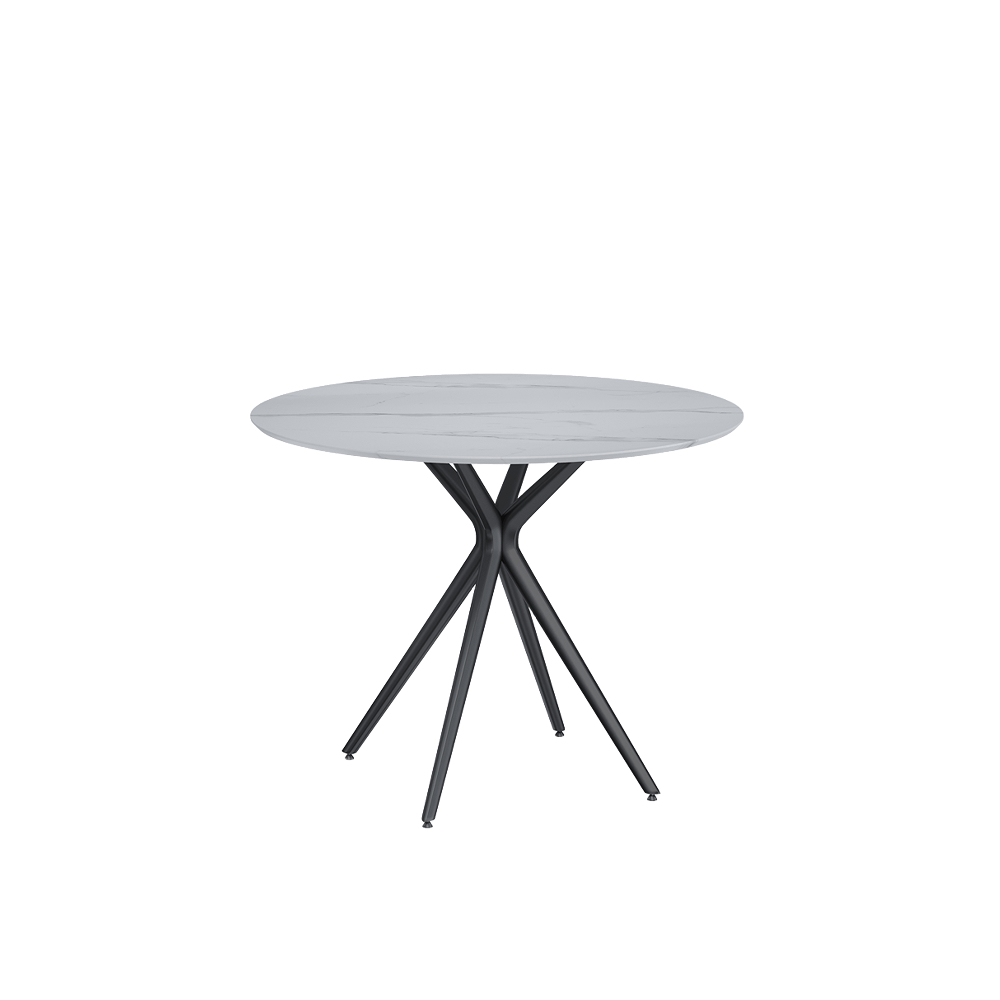 Dinning table 1000x1000 White