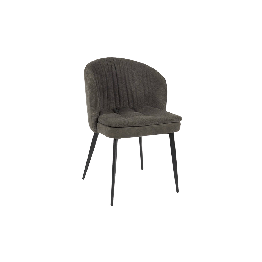 CHAIR TOM Fabric VE8122-9 Dark Gray