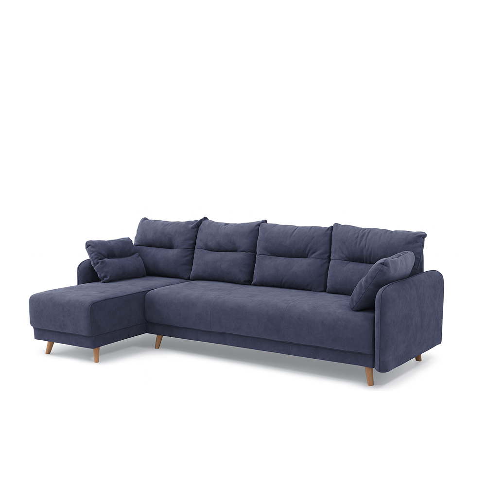 FOLDE Corner sofa 4BK ottoman Formula 976 Purple