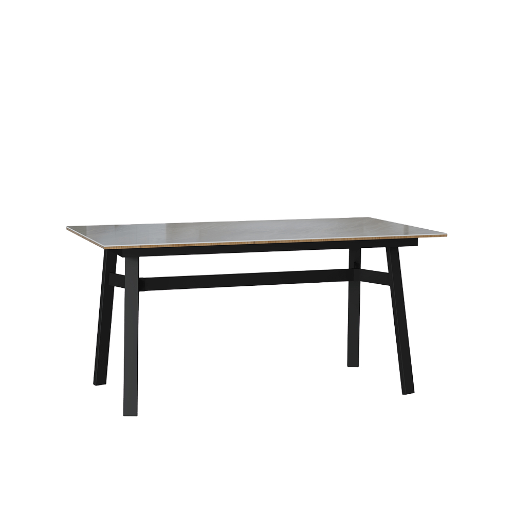 ALIOT Dinning Table 900 Onyx Gray/Black