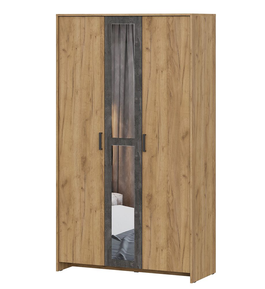 MSP 3-Doors Wardrobe with mirror