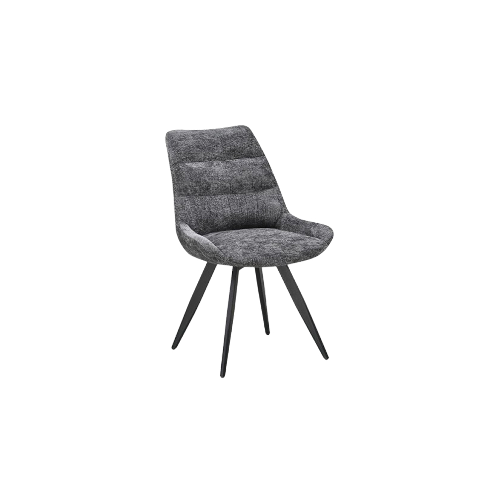 CHAIR ART SWIVEL Fabric 617-19 Dark Gray