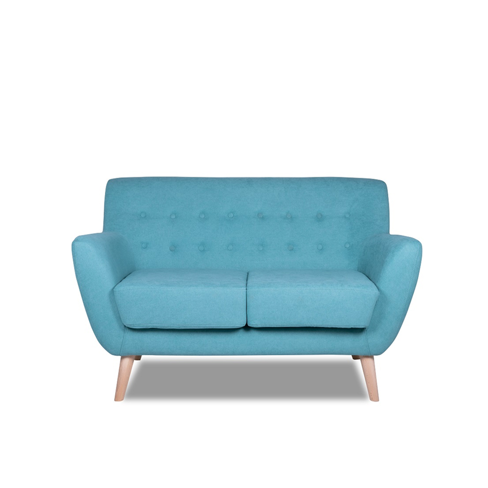 SCANDIX Aspen 2-seater sofa Candy Aquamarine