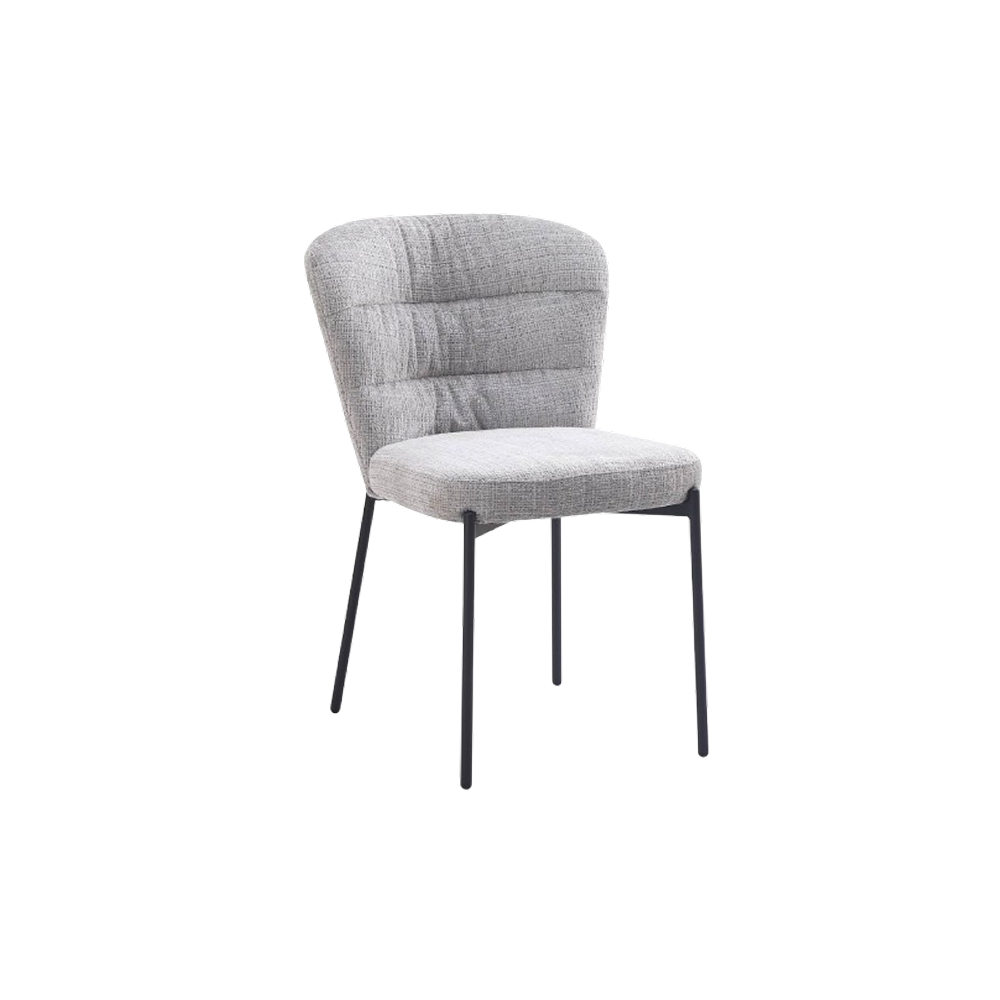 CHAIR CASPER Fabric Coremona 81 Light Grey