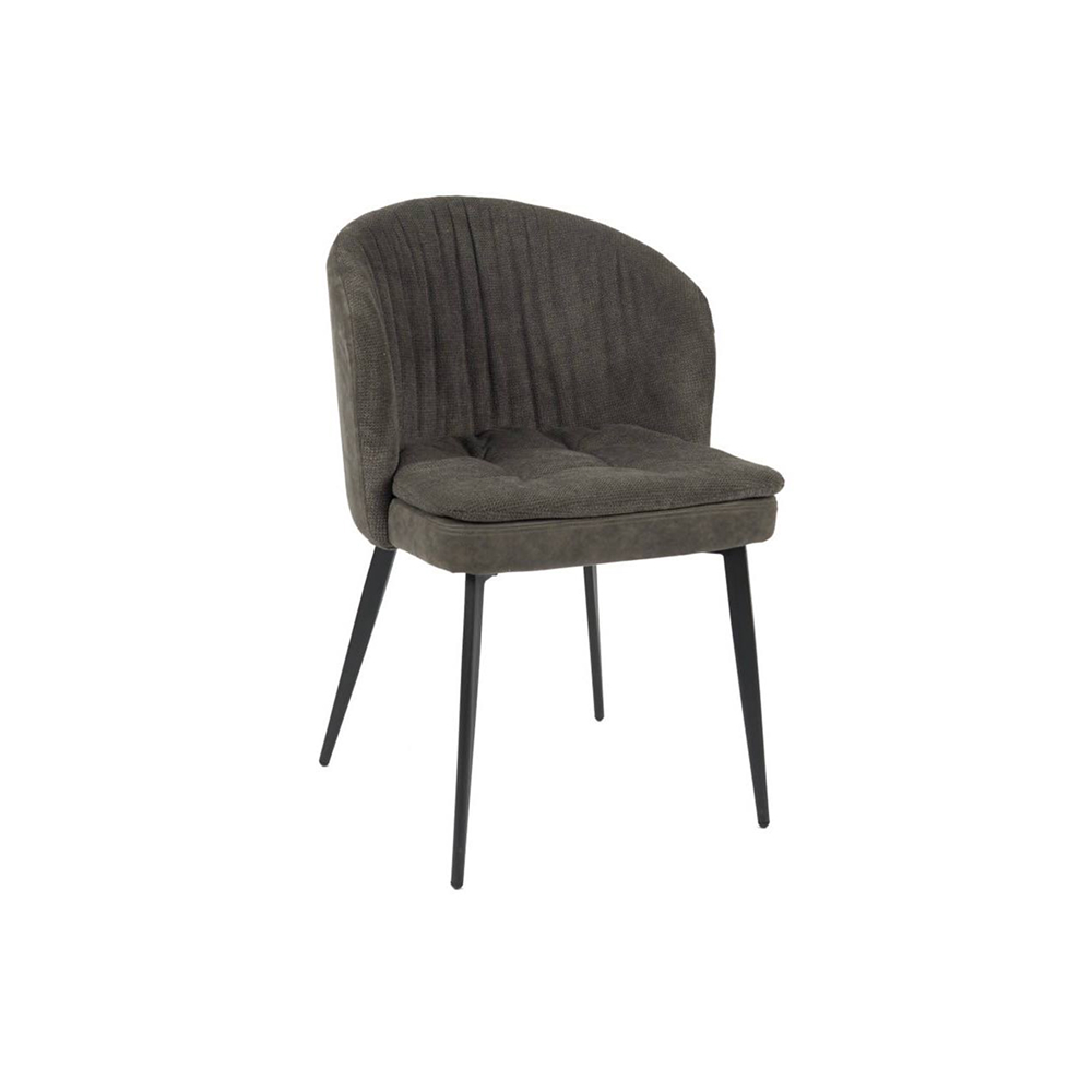 CHAIR YUG Fabric Dark Gray Back: FUL-007 Front / 2089-19