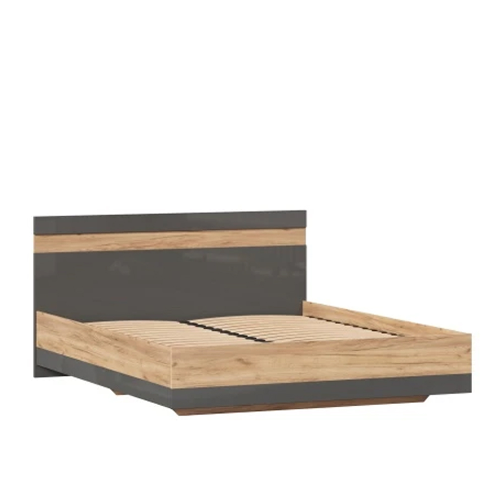 FIJI Bed 1800 Golden Oak/White