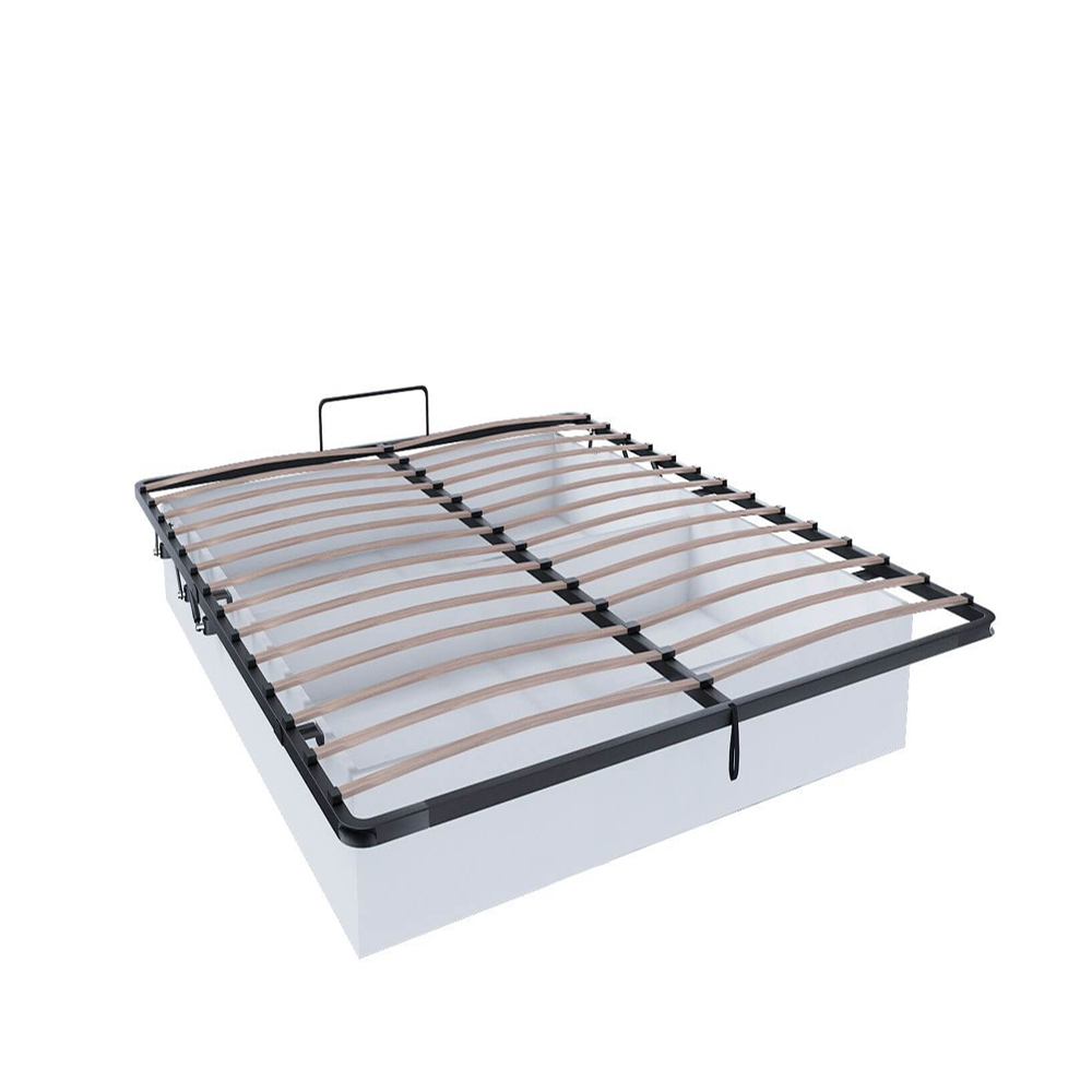 Bed 1600box with lifting mechanism wooden slats