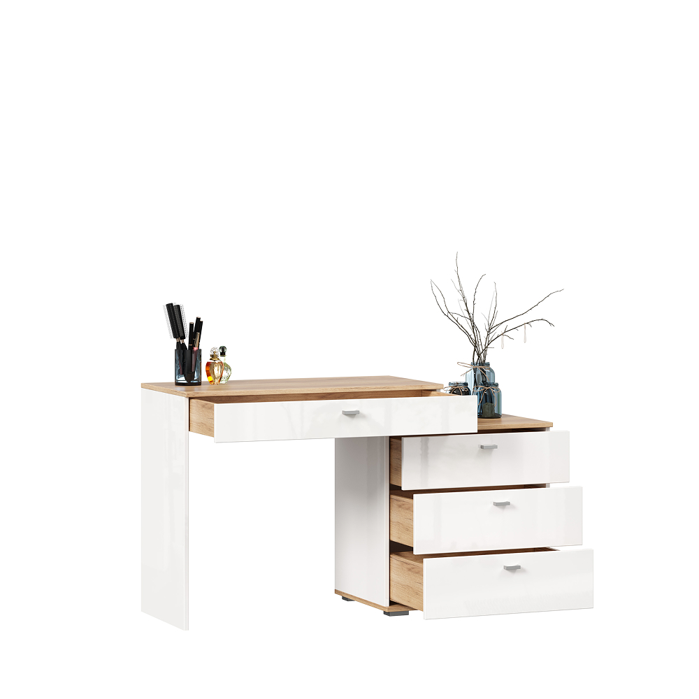 FIJI Combined dressing table Golden Oak/White