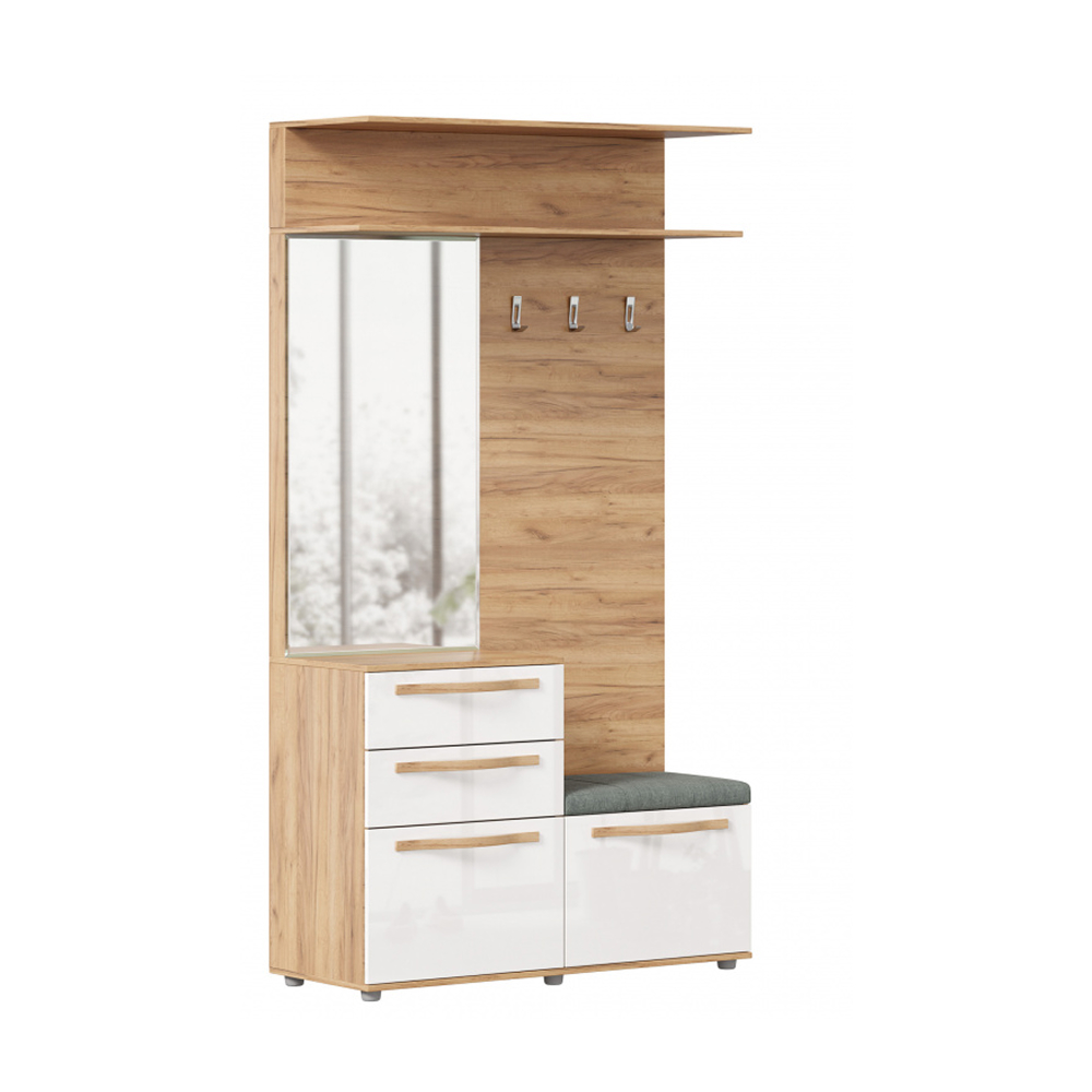 MARTHA-2 Combined hanger with mirror